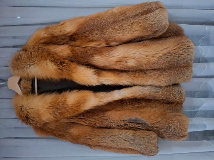 Vossen bontmantel, Kleding | Dames, Jassen | Winter, Rood, Ophalen