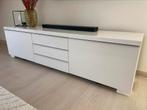 Besta Burs, IKEA | TV-meubel hoogglans wit, Huis en Inrichting, Kasten |Televisiemeubels, 150 tot 200 cm, Minder dan 100 cm, 25 tot 50 cm