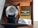 Martyn Line Limited Edition S. Steel, Bijoux, Sacs & Beauté, Cuir, Autres marques, Acier, Montre-bracelet