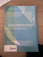 Blend strafprocesrecht, Boeken, Ophalen of Verzenden, Gelezen, Hogeschool, Blend