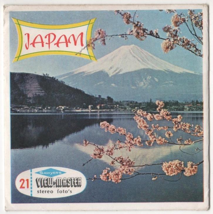 View-master Japan B 262 boekjes Fr en Nl, Antiek en Kunst, Antiek | Speelgoed, Ophalen of Verzenden