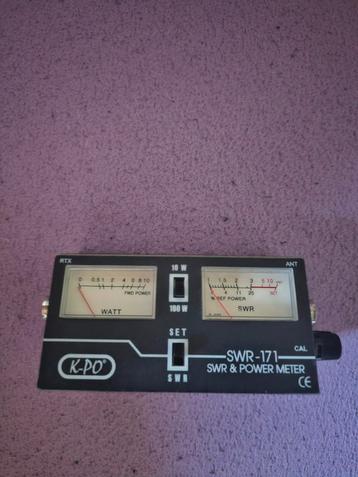 K-po Swr/powermeter swr 171 beschikbaar voor biedingen