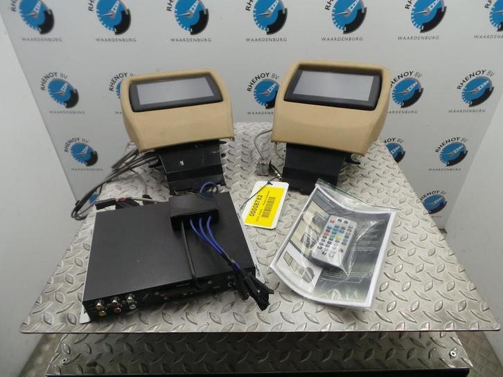 2 DVD SPELERS IN HOOFDSTEUN  BMW E70, Auto diversen, Autoradio's, Gebruikt, Ophalen of Verzenden