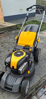 Tondeuse a gazon., Enlèvement, Bac de ramassage