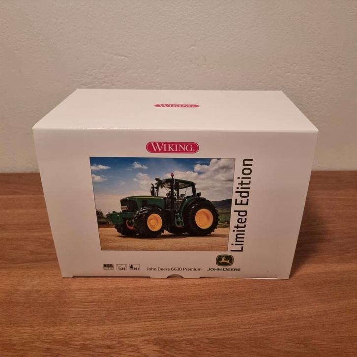 John Deere 6630 Wiking, Hobby & Loisirs créatifs, Voitures miniatures | 1:32, Neuf, Tracteur et Agriculture, Autres marques, Enlèvement ou Envoi