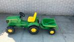 Speelgoed tractor John Deere met kar, Kinderen en Baby's, Ophalen, Zo goed als nieuw