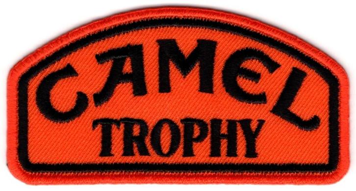 Camel Trophy stoffen opstrijk patch embleem #2, Verzamelen, Automerken, Motoren en Formule 1, Nieuw, Verzenden