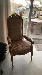 Fauteuil voltaire sablé inclinable avec 2 roulettes, Enlèvement