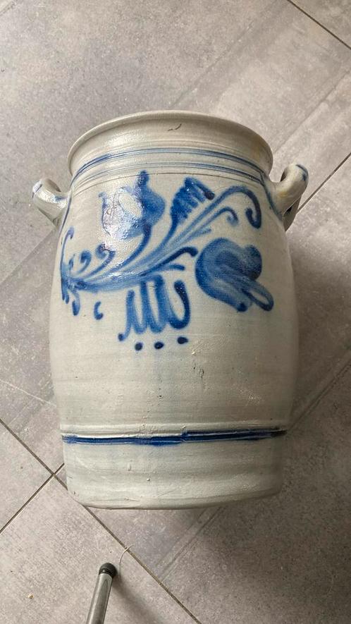 Drie keramieken brocante bewaarpotten, Antiek en Kunst, Antiek | Keramiek en Aardewerk, Ophalen