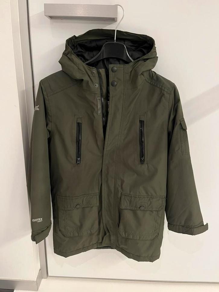 Waterdichte tussenseizoensjas jongens, Regatta, maat 140, Kinderen en Baby's, Kinderkleding | Maat 140, Zo goed als nieuw, Jongen