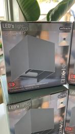 4 X LED's light outdoor wandlamp Amarillo grey - NIEUW, Minder dan 50 watt, Wandlamp, Ophalen of Verzenden, Netvoeding
