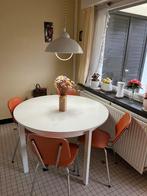 Ronde tafel met 4 stoelen, Huis en Inrichting, Ophalen, Gebruikt