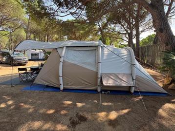 Tent: Quechua Air Seconds 5.2 - 5 personen + Schaduwdoek beschikbaar voor biedingen