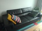 leren zetel, Huis en Inrichting, Zetels | Zetels, Ophalen, Gebruikt, Minder dan 75 cm, Driepersoons