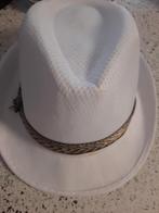 Chapeaux noirs pailletés et chapeaux blancs, Kleding | Dames, Hoeden en Petten, Ophalen of Verzenden, Zo goed als nieuw, Hoed