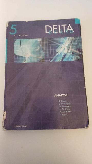 Delta 5 Analyse, Enlèvement, Utilisé, Secondaire, Mathématiques A
