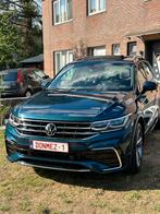 Volkswagen Tiguan R-Line / 1.5 TSI - 150 Pk / 2021 / OPF DSG, Auto's, Volkswagen, Blauw, USB, Leder, 5 deurs