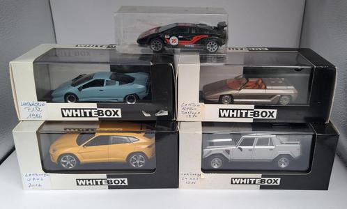5x lamborghini 1:43ème, Hobby en Vrije tijd, Modelauto's | 1:43, Zo goed als nieuw, Auto, Overige merken, Ophalen of Verzenden