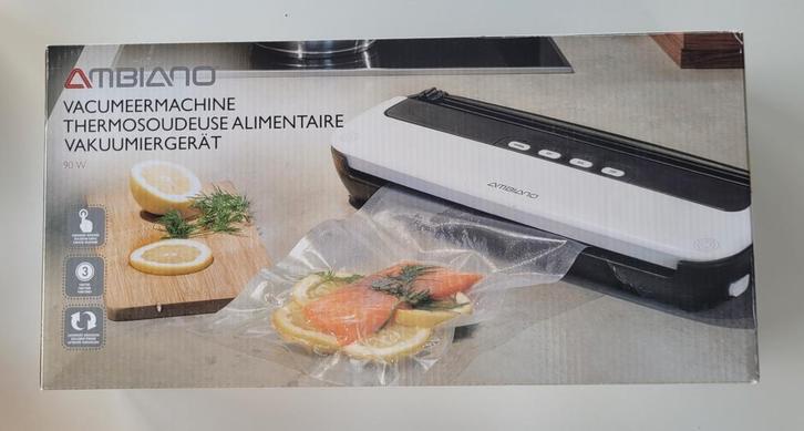 Ambiano vacumeermachine – bijna nieuw – incl. extra rollen, Elektronische apparatuur, Overige elektronische apparatuur, Zo goed als nieuw