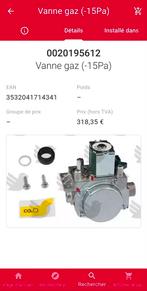 Vanne Gaz (-15Pa) Bulex Thermomaster.../...-A (E-BE) neuve, Enlèvement ou Envoi, Neuf