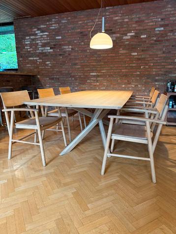 Ethnicraft Mikado Eettafel - Eiken 240cm beschikbaar voor biedingen