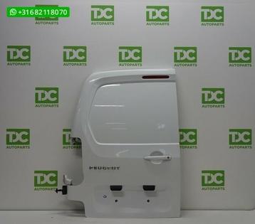 Peugeot Partner ('08-'16) Achterdeur links dicht wit beschikbaar voor biedingen