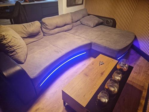 Hoek zetel weba, Huis en Inrichting, Zetels | Complete zithoeken, Gebruikt, Kunststof, Stof, Ophalen