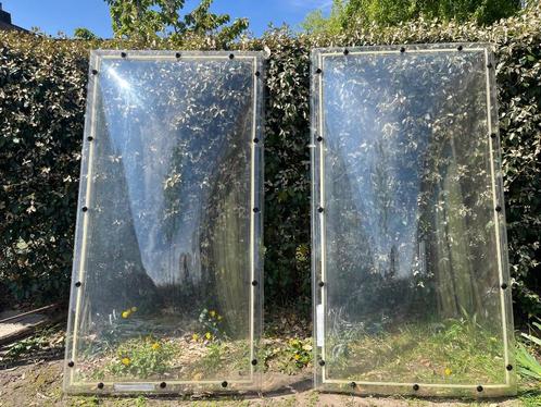 dubbelwandige lichtkoepel 100 X 200cm, Doe-het-zelf en Bouw, Glas en Ramen, Gebruikt, Dakraam, 160 cm of meer, 80 tot 120 cm, Dubbelglas