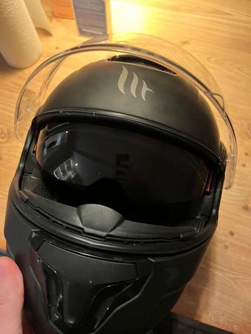 Motor scooter helm Mt, Enlèvement, Comme neuf, Extra large ou plus grand, MT- helmets