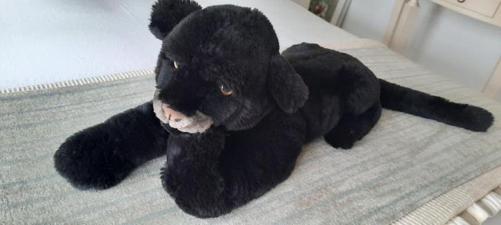 Serneels grote zwarte panterknuffel, Kinderen en Baby's, Speelgoed | Knuffels en Pluche, Nieuw, Overige typen, Ophalen of Verzenden