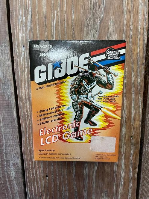 GI Joe Electronic LCD Game | Snake Eyes, Verzamelen, Speelgoed, Zo goed als nieuw, Ophalen of Verzenden