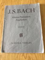 J.S. Bach partituur, G. Henle Verlag, 1959, Gebruikt, Ophalen of Verzenden, Artiest of Componist