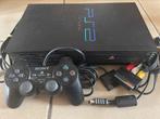 PlayStation 2 - Console, compleet en werkend, Met 1 controller, Gebruikt, Ophalen of Verzenden, Zwart