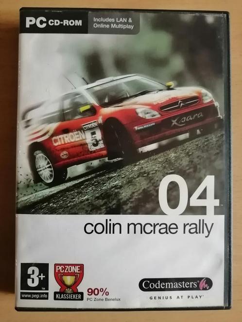 Jeu PC 4 CD-Rom Colin McRae Rally 04, Games en Spelcomputers, Games | Pc, Zo goed als nieuw, Racen en Vliegen, Ophalen of Verzenden