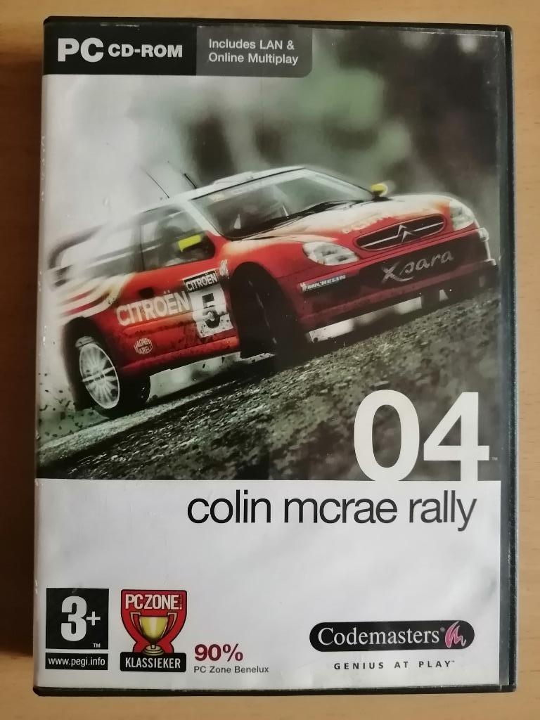 Jeu PC 4 CD-Rom Colin McRae Rally 04, Consoles de jeu & Jeux vidéo, Jeux | PC, Comme neuf, Course et Pilotage, Enlèvement ou Envoi