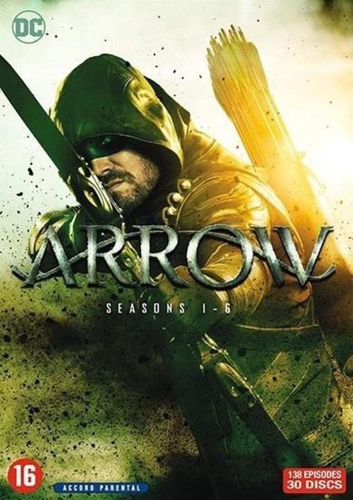 ARROW SEIZOENEN 1-2-3-4-5-6, Cd's en Dvd's, Dvd's | Tv en Series, Nieuw in verpakking, Actie en Avontuur, Boxset, Vanaf 16 jaar