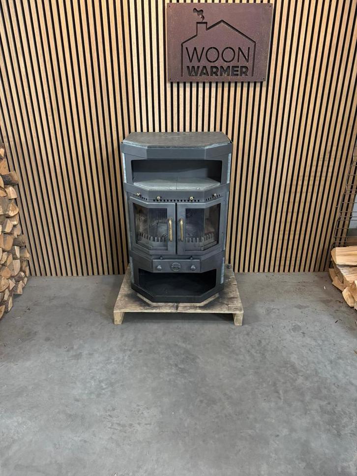 25143 Speksteenkachel Scan 29, Huis en Inrichting, Kachels, Zo goed als nieuw, Hout, Ophalen