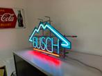 BUSCH oude reclame lichtbak NeoN, Verzamelen, Ophalen of Verzenden, Gebruikt, Lichtbak of (neon) lamp