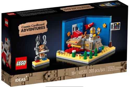 LEGO Cosmic Cardboard Adventures (40533), Kinderen en Baby's, Speelgoed | Duplo en Lego, Gebruikt, Lego, Complete set, Ophalen of Verzenden