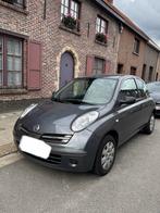 Nissan Micra 2005 1.2 benzine, Auto's, Voorwielaandrijving, Euro 5, Stof, Zwart