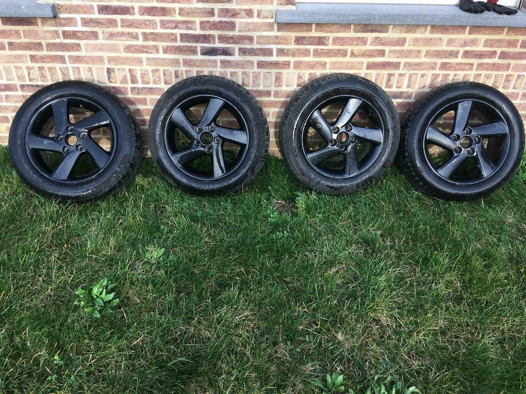 4 Jantes 5 branches 16" 5X114.3 (Mazda,..) avec pneus hiver, Autos : Pièces & Accessoires, Pneus & Jantes, Pneu(s), Pneus hiver