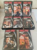 lot van 8 vintage James Bond videocassettes, Cd's en Dvd's, VHS | Film, Thrillers en Misdaad, Alle leeftijden, Ophalen of Verzenden