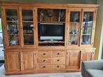 Zeer mooie bibliotheek kast in echt teak hout.(3,02mB), Huis en Inrichting, Kasten | Buffetkasten, Ophalen, Zo goed als nieuw