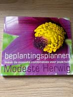 Modeste Herwig - Beplantingsplannen - In perfecte staat!, Boeken, Ophalen, Modeste Herwig