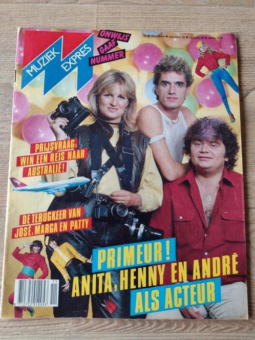 MUZIEK EXPRES 1982: DIRE STRAITS-LUV-SANTANA-GOLDEN EARRING, Verzamelen, Tijdschriften, Kranten en Knipsels, Tijdschrift, 1980 tot heden
