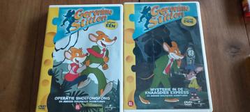 2 dvd's van Geronimo Stilton samen 4 euro 