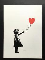 VERKOCHT Banksy Girl with Balloon genummerde litho (groot), Enlèvement ou Envoi