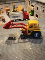 Massey Ferguson 135 Britains met oplader en chauffeur, Ophalen of Verzenden, Gebruikt, Tractor of Landbouw, Britains