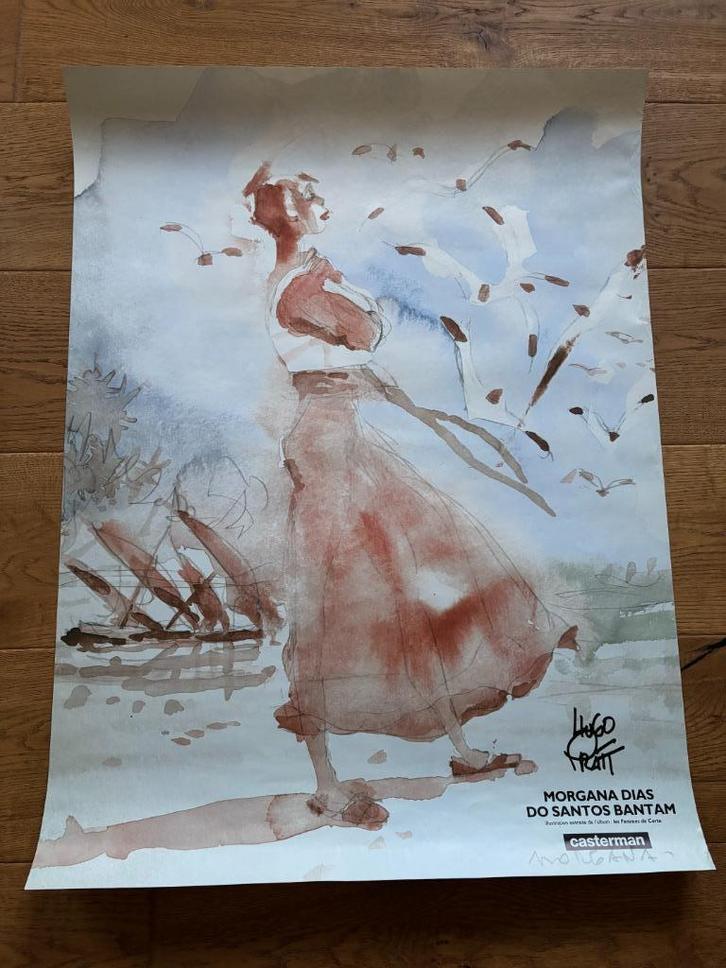 Affiche Morgana Dias Do Santos Bantam par Hug, Livres, BD, Enlèvement ou Envoi