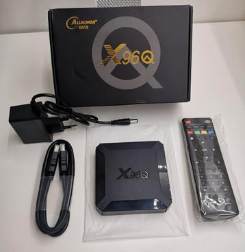 Android Tv Box Neuf Nouveau X96Q Wifi Bluetooth En stock disponible aux enchères